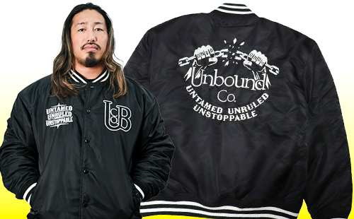 新日本プロレス ナイロンスタジャン Unbound Co. 2026-27モデル